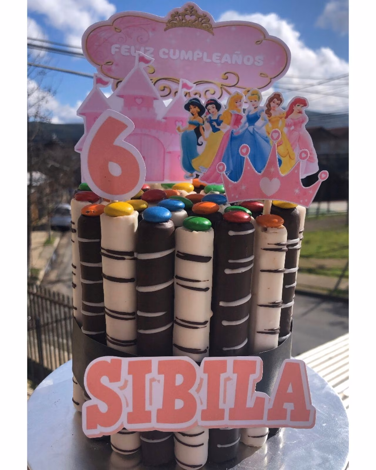Torta de cuchuflies personalizada