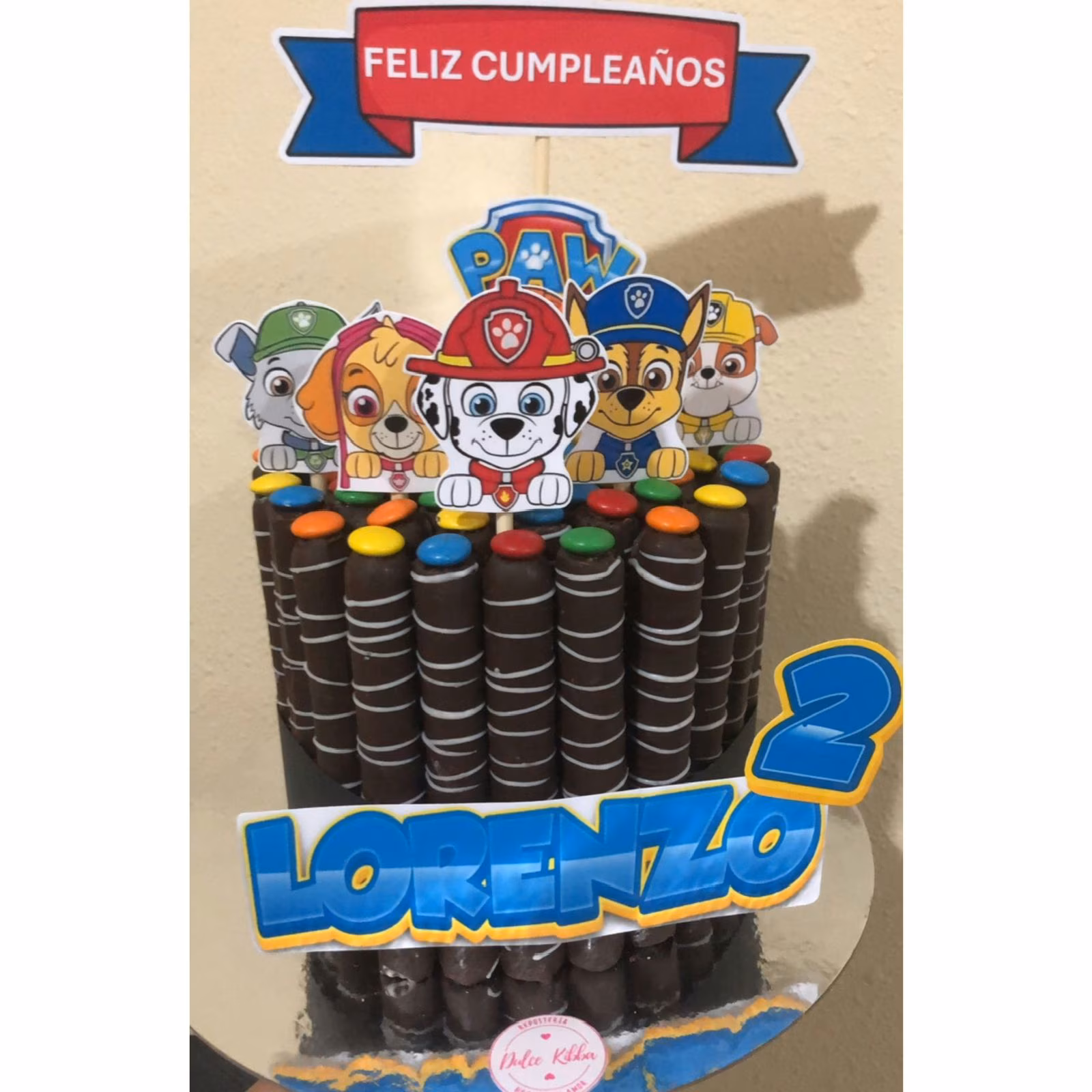 Torta de cuchuflies personalizada
